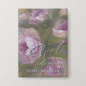 It's A Girl HOST Button (Voorkant)