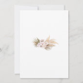 It's A Girl Little Peanut Baby Shower Invitation Kaart (Achterkant)