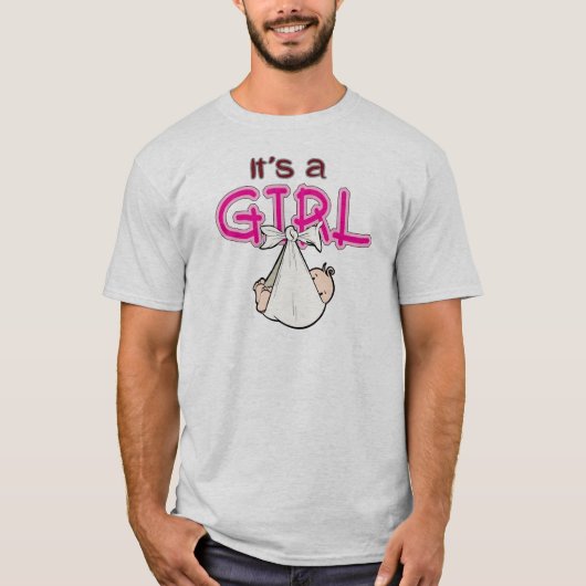 It's a Girl T-shirt (Voorkant)
