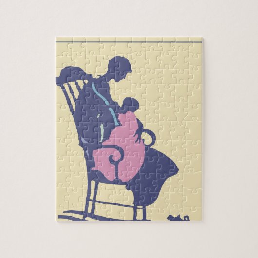 <It's a Girl>van Steve Collier Legpuzzel (Verticaal)