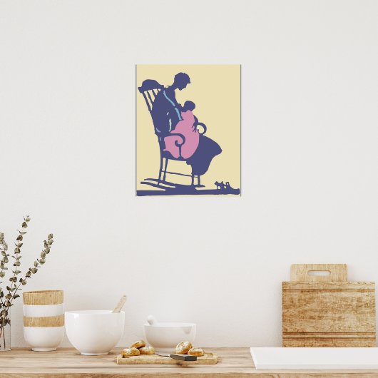 <It's a Girl>van Steve Collier Poster (Keuken)