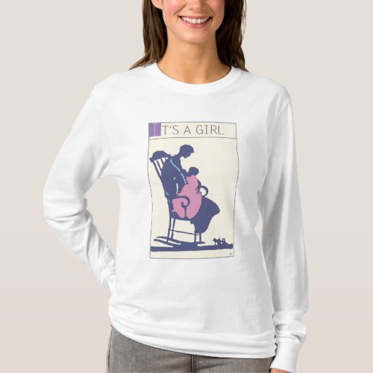 <It's a Girl>van Steve Collier T-shirt (Voorkant)