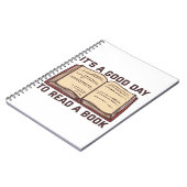 It's a Good Book To Read a Book Lovers Gift Notitieboek (Linkerzijde)