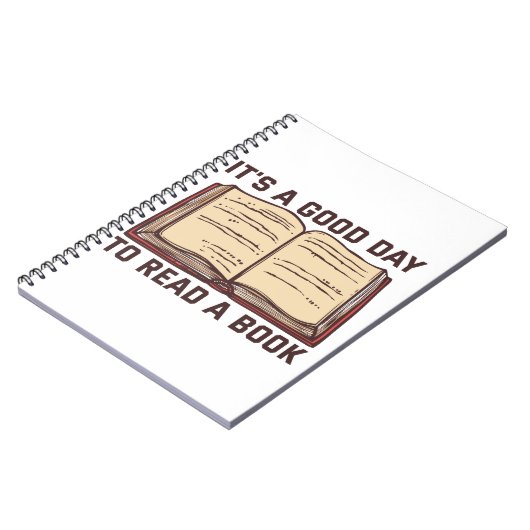 It's a Good Book To Read a Book Lovers Gift Notitieboek (Linkerzijde)