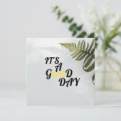 It's a good day kaart (Staand voorkant)