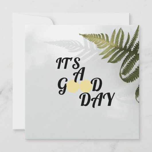 It's a good day kaart (Voorkant)