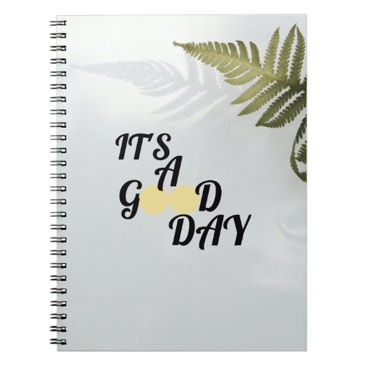 It's a good day notitieboek (Voorkant)