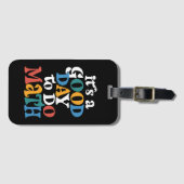 It's A Good Day to Do Math Teacher Inspirational Bagagelabel (Voorkant (horizontaal))