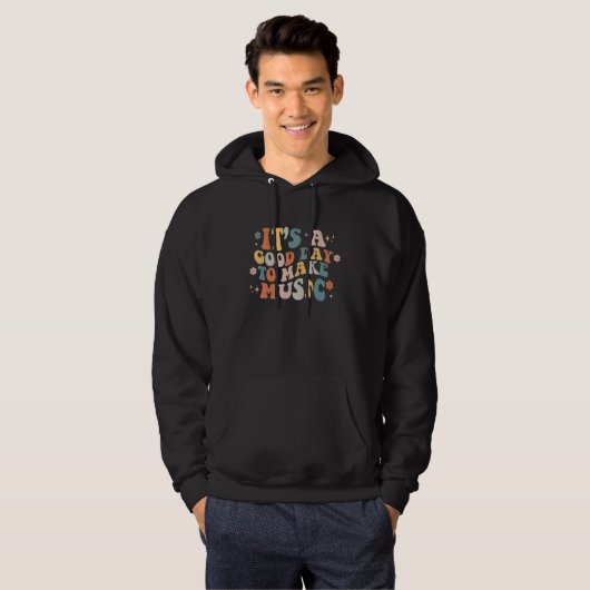 It's A Good Day To Make Music Teaching Teacher Hoodie (Voorkant volledig)
