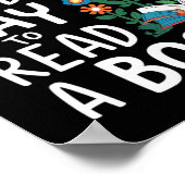 It's A Good Day To Read A Book Teacher Reading App Poster (Hoek)