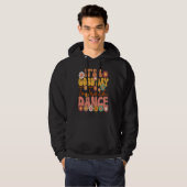 It's A Good Day To Teach Dance Retro  Dance Teache Hoodie (Voorkant volledig)