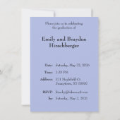 It's a Graduation Party - Black w/Photo Kaart (Achterkant)