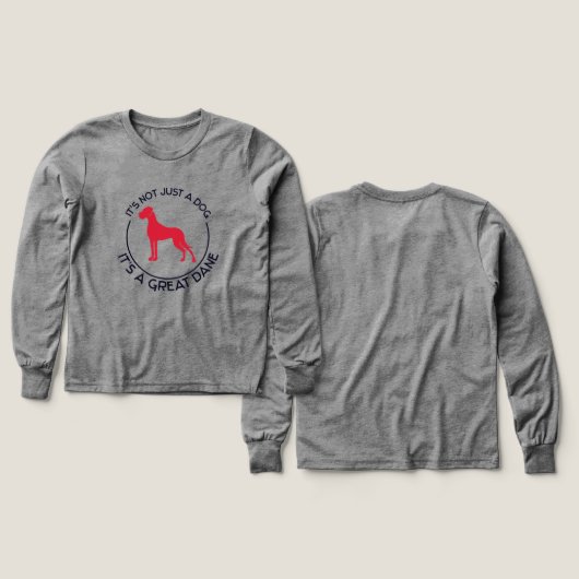 It's a Great Dane T-Shirt (Voorkant /achterkant)