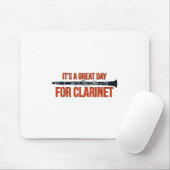 It's A Great Day for Clarinet Muismat (Met muis)