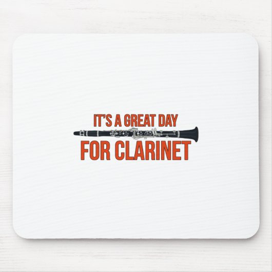 It's A Great Day for Clarinet Muismat (Voorkant)