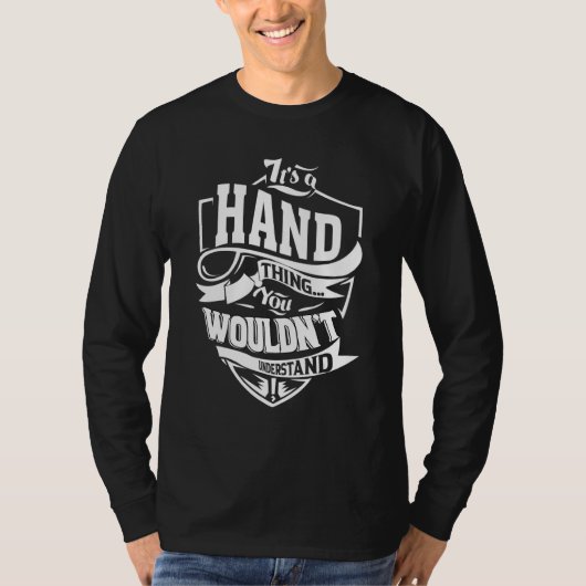 It's A Hand Thing T-shirt (Voorkant)