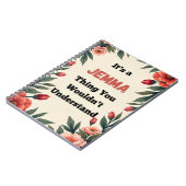 It's a Jemma Thing You Wouldn't Understand Notitieboek (Linkerzijde)