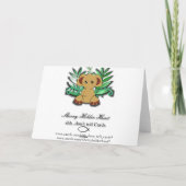 It's A Jungle Kaart (Achterkant)