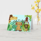 It's A Jungle Kaart (Gele Bloem)