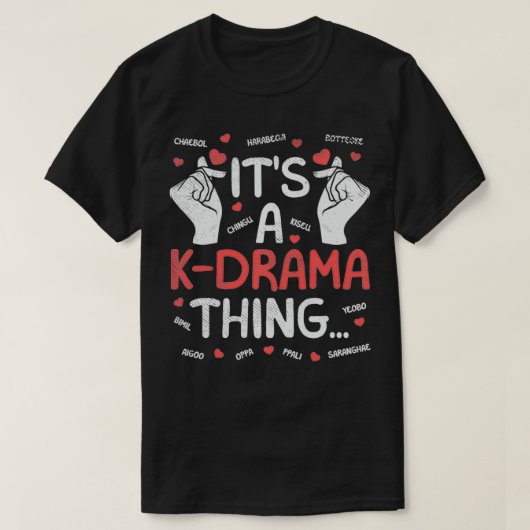It's A KDrama Thing Pullover  (Design voorkant)