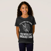 It's A Knitter Thing - You Wouldn't Understand T-shirt (Voorkant volledig)