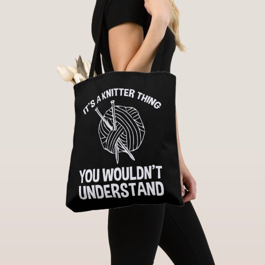 It's A Knitter Thing - You Wouldn't Understand Tote Bag (Dichtbij)