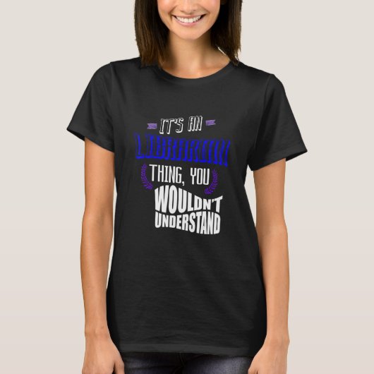 It's a librarian thing you wouldn't understand Pro T-shirt (Voorkant)