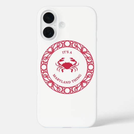 IT'S A MARYLAND THING (CRABS) iPhone / iPad-hoesje Case-Mate iPhone Case (Achterkant)
