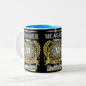 It's A Meagher Thing You Couldn't Understand Tweekleurige Koffiemok (Voorkant links)