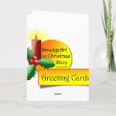 It's A Mousy Dog's Freakin' Christmas beroemd gema Feestdagen Kaart (Achterkant)