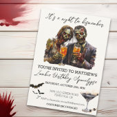 It's A Night To Dismember Halloween Zombie  Kaart