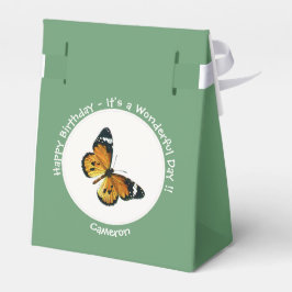 It's a Plain Tiger / African Queen Butterfly Party Bedankdoosjes