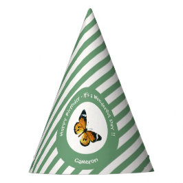 It's a Plain Tiger / African Queen Butterfly Party Feesthoedjes