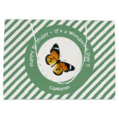 It's a Plain Tiger / African Queen Butterfly Party Groot Cadeauzakje (Achterkant)