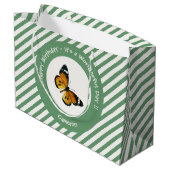 It's a Plain Tiger / African Queen Butterfly Party Groot Cadeauzakje (Achterkant Gekanteld)