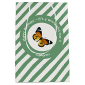 It's a Plain Tiger / African Queen Butterfly Party Medium Cadeauzakje (Voorkant)