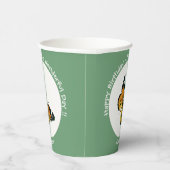 It's a Plain Tiger / African Queen Butterfly Party Papieren Bekers (Rechts)