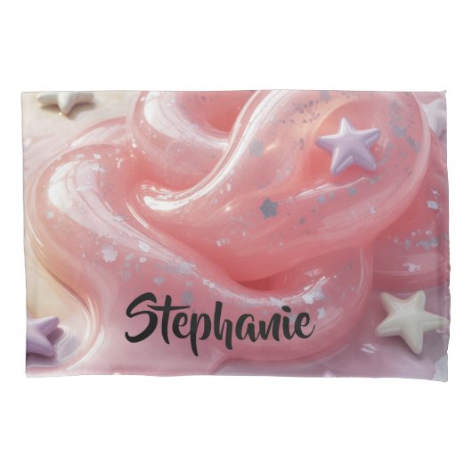 It's a Slime Birthday Party For Girl’s Gift Kussensloop (Voorkant)