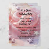 It's a Slime Birthday Party For Girl’s Kaart (Voorkant / Achterkant)