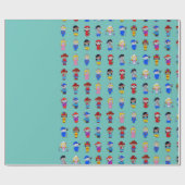 It's a small world cadeaupapier (Vlak)