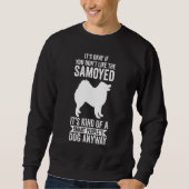 It's A Smart People's Dog Anyway Samoyed 1 Trui (Voorkant)