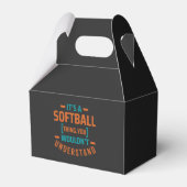 It's a Softball Thing | Sport Bedankdoosjes (Voorkant Zijde)