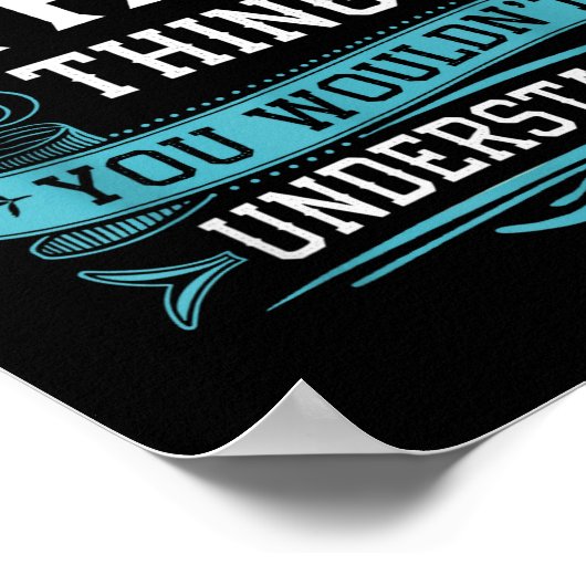 It's A Tiffany Thing You Wouldn't Understand Women Poster (Hoek)