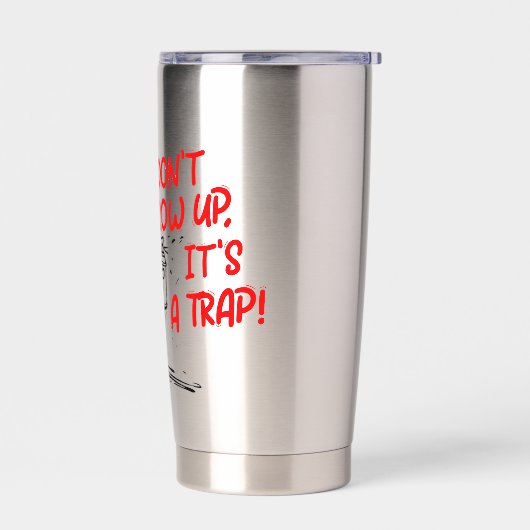 It's a trap geïsoleerde drinkbeker (Links)