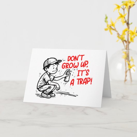 It's a trap kaart (Gele Bloem)