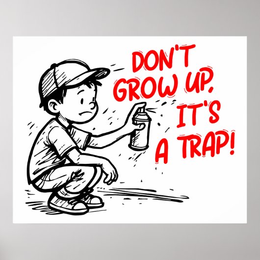 It's a trap poster (Voorkant)