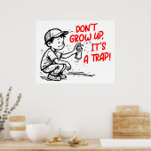 It's a trap poster (Keuken)