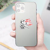 It's a trap sticker (Telefoon)