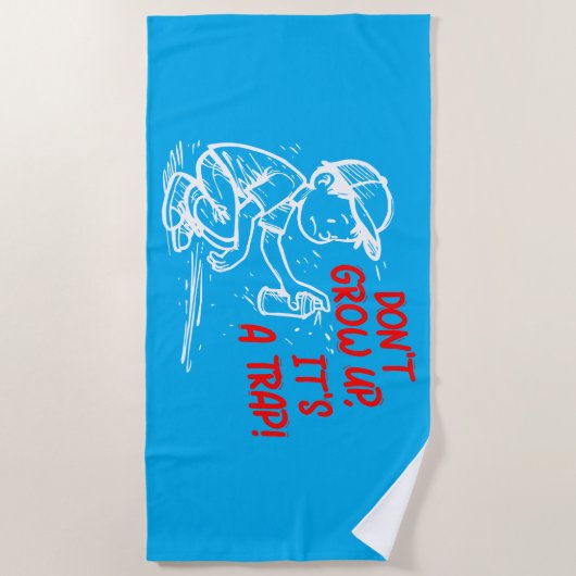 It's a trap strandlaken (Voorkant)