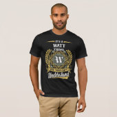 It's a WATT Thing You Wouldn't Understand T-shirt (Voorkant volledig)